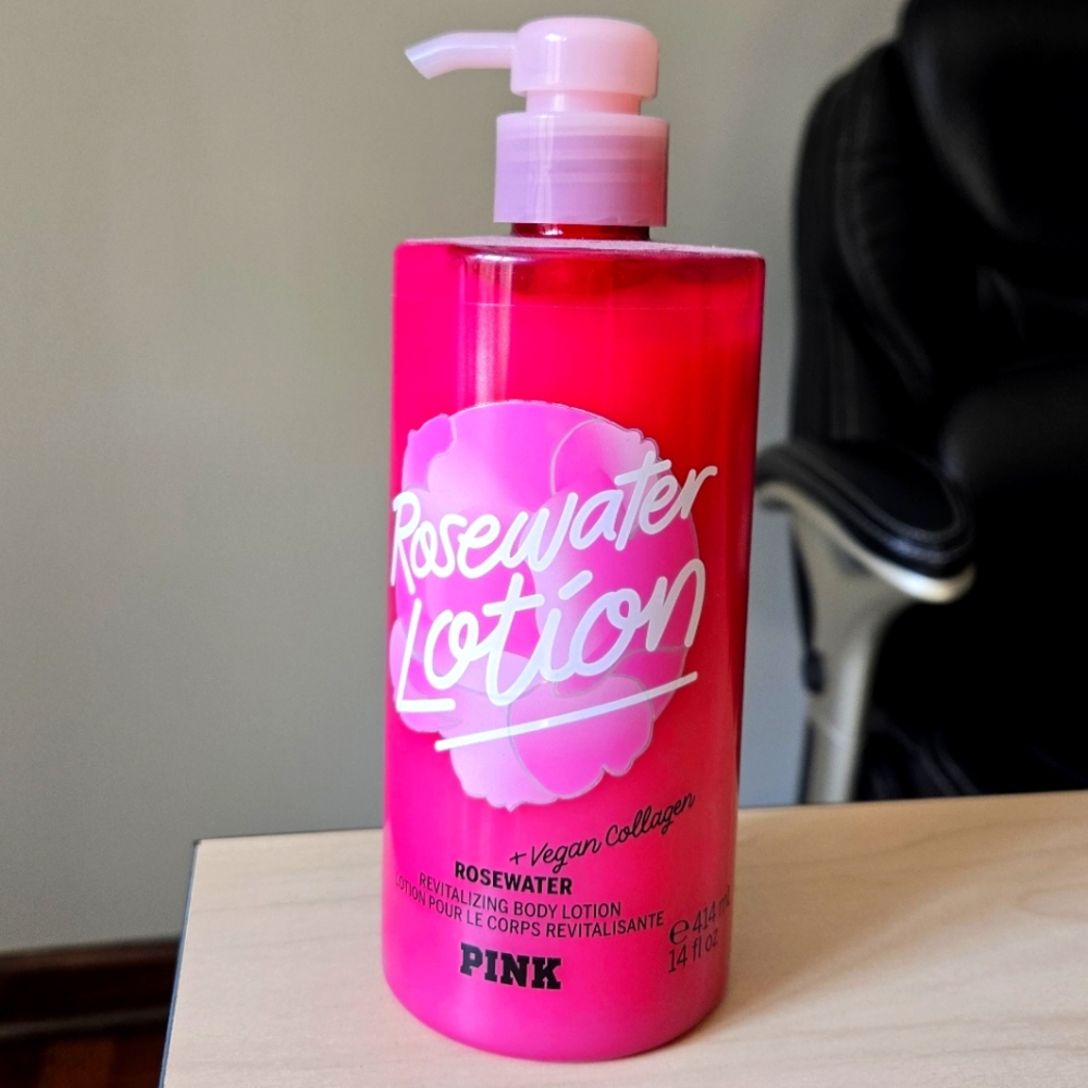 V. S. PINK Rosewater Body Lotion NWT